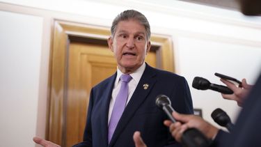 El senador Joe Manchin en el Congreso en Washington el 21 de julio del 2022.&nbsp;