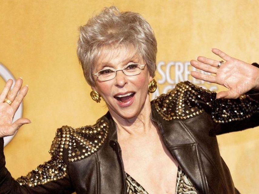 Rita Moreno contó con el productor musical, Emilio Estefan para su disco en español. (EFE)