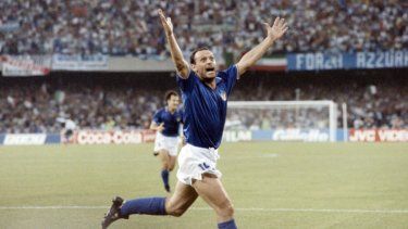 Salvatore Toto Schillaci goleador en Italia 90