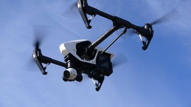 Imagen referencial de un dron. 