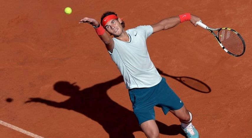 Nadal espera llegar al tope de su nivel sobre la arcilla. (EFE)