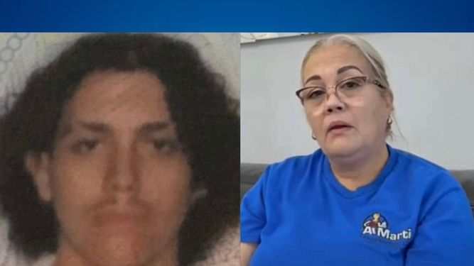 Adriano Benítez Martí y su madre quien alberga la esperanza de encontrar a su hijo con vida.
