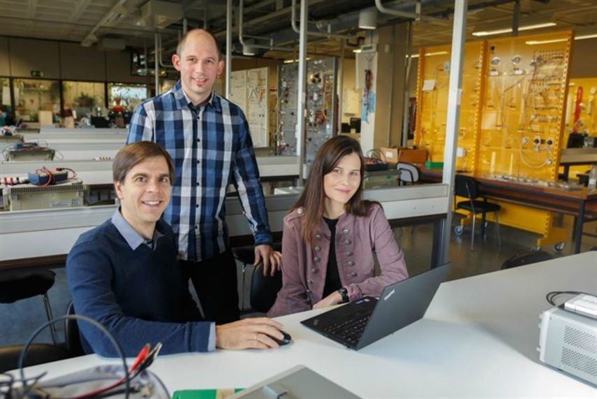 Equipo realizador del nuevo dispositivo.&nbsp;