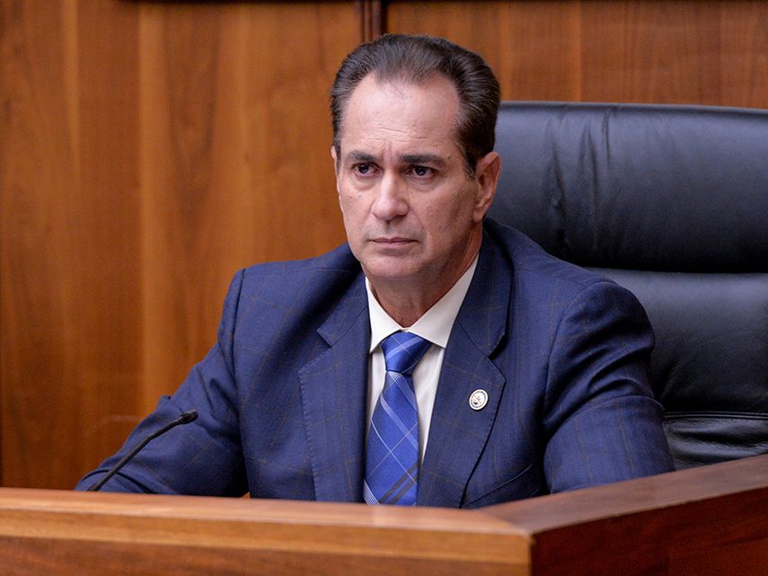 El comisionado José M. Díaz aspiró a la alcaldía. (ÁLVARO MATA)
