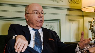 El canciller de Brasil, Mauro Vieira, durante una entrevista para Europa Press.&nbsp;