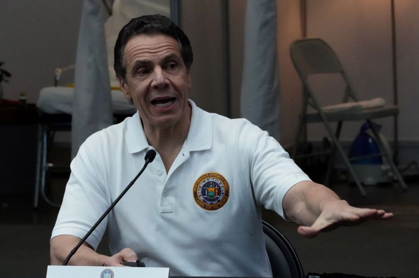 El gobernador de Nueva York Andrew Cuomo