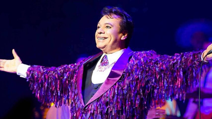 El cantante mexicano Juan Gabriel.