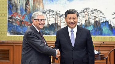 Bill Gates se entrevistó con el presidente del régimen asiático Xi Jinping.
