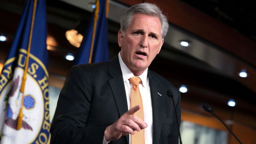 El líder de la minoría republicana de la Cámara de Representantes, Kevin McCarthy.&nbsp;