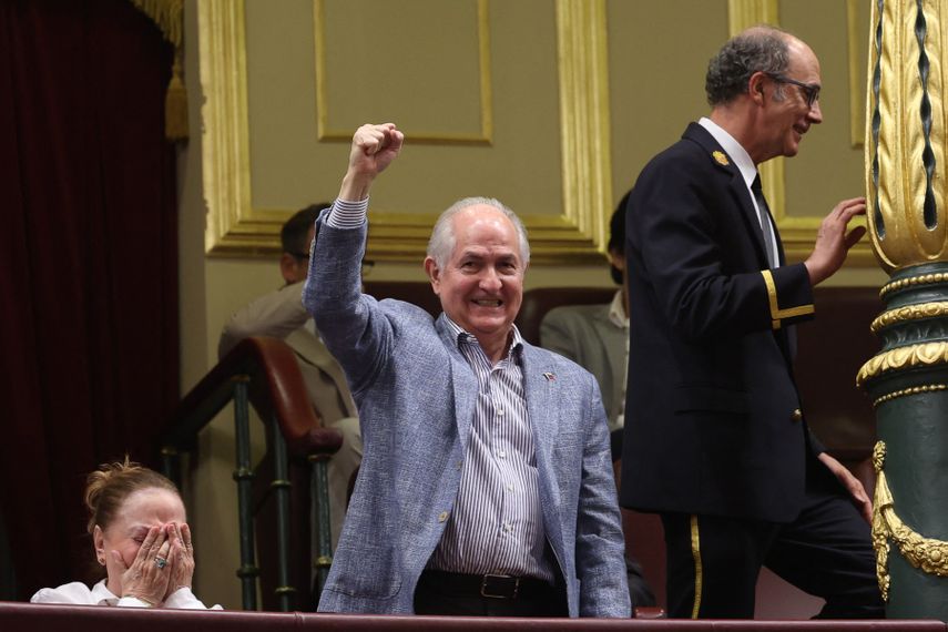 Antonio Ledezma, exalcalde metropolitano de Caracas.