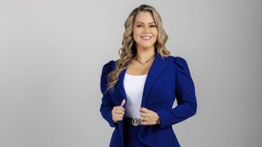 La especialista en seguros Carla Mendoza.&nbsp;