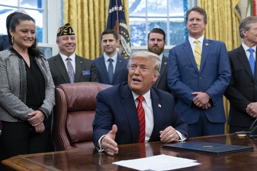 Presidente de Estados Unidos Donald Trump.