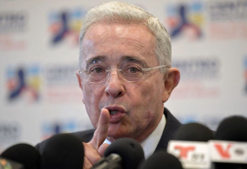 Expresidente de Colombia Álvaro Uribe Vélez.