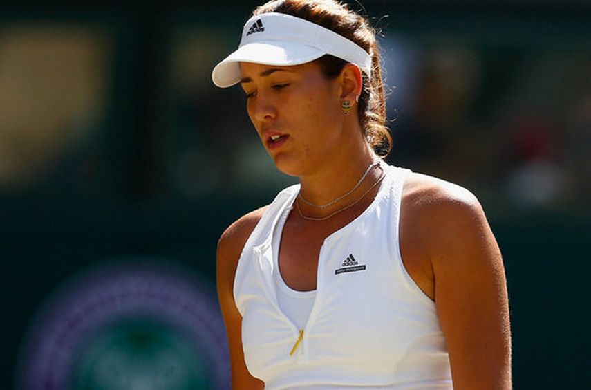 La caída de Muguruza ha sido la mayor sorpresa del torneo. (EFE)
