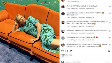 La actriz Melissa Joan Hart.