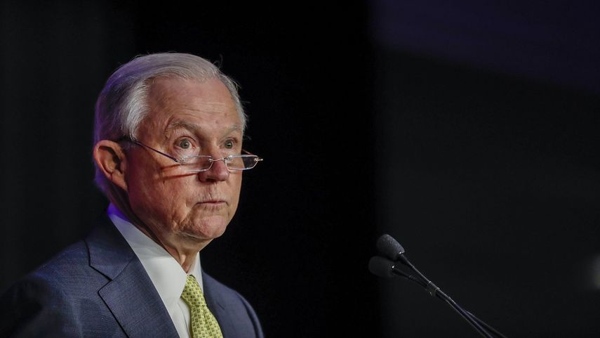 El fiscal general de EEUU, Jeff&nbsp;Sessions.