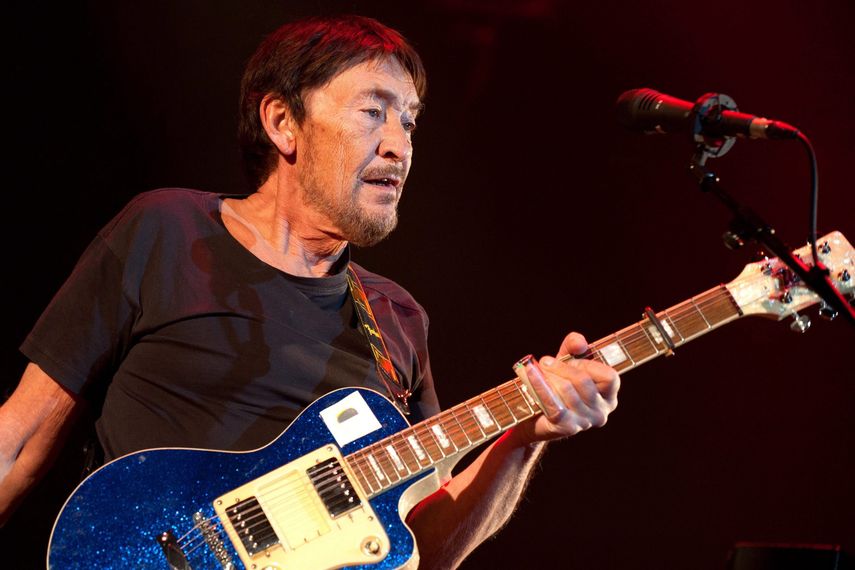 El cantante británico Chris Rea.