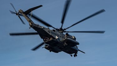 Ejercicios militares de la Marina de Estados Unidos en el mar Caribe a bordo del buque de guerra USS Iwo Jima (LHD 7).&nbsp;