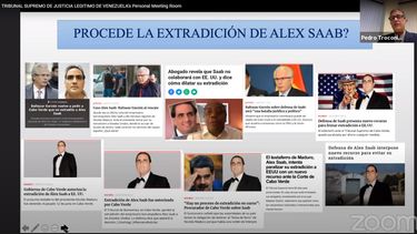 El magistrado Pedro Troconis explicó el caso de Alex Saab y el porqué procede la extradición-.