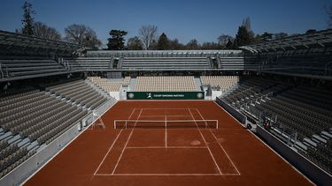Fotograf&iacute;a del 21 de marzo de 2019&nbsp;de la cancha de tenis Simonne Mathieu, en Par&iacute;s.