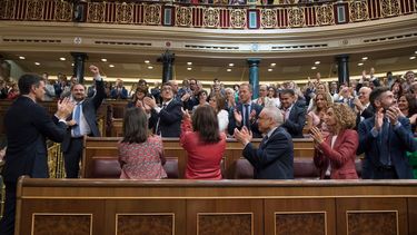 Parlamento de España celebra la moción de censura contra mariano Rajoy.&nbsp;