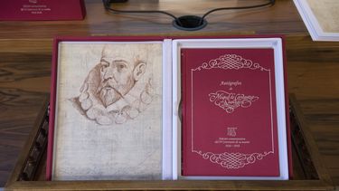 Autógrafos de Cervantes.