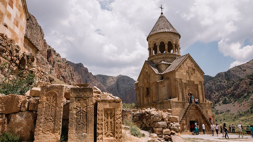 Monasterio Noravank, Armenia.