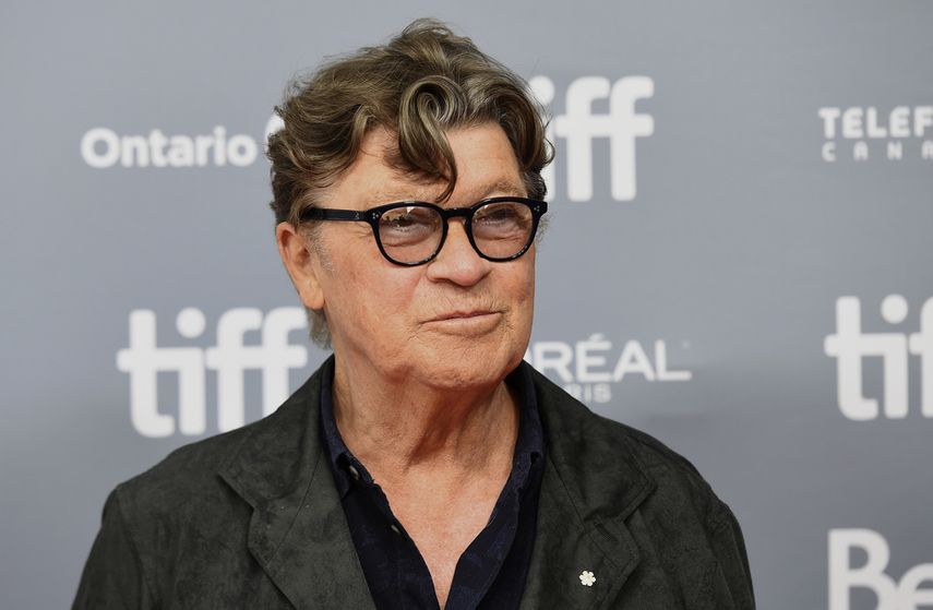 Robbie Robertson asiste a una conferencia de prensa de Once Were Brothers: Robbie Robertson and The Band el primer día del Festival Internacional de Cine de Toronto el jueves, 5 de septiembre de 2019, en Toronto.