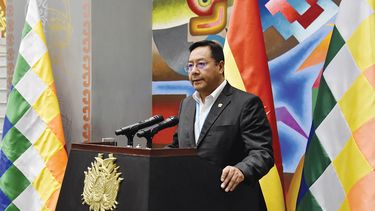 El presidente de Bolivia, Luis Alberto Arce Catacora.