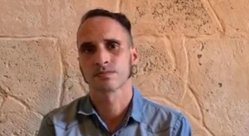 El ciudadano español Armando Unsain, residente en Cuba y con orden de abandonar la Isla.&nbsp;