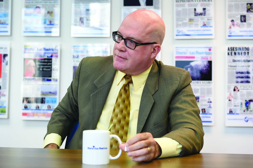 Orlando Gutiérrez Boronat, secretario nacional del Directorio Democrático Cubano.
