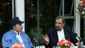 El terorista Mohsen Rezai, vicepresidente de Asuntos Económicos de Irán y el dictador sandinista Daniel Ortega
