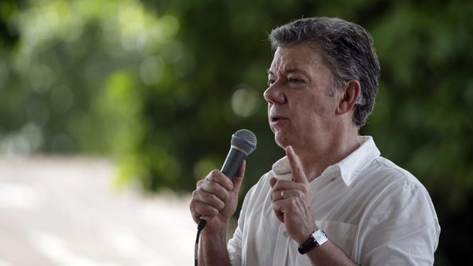 Juan Manuel Santos, presidente de Colombia