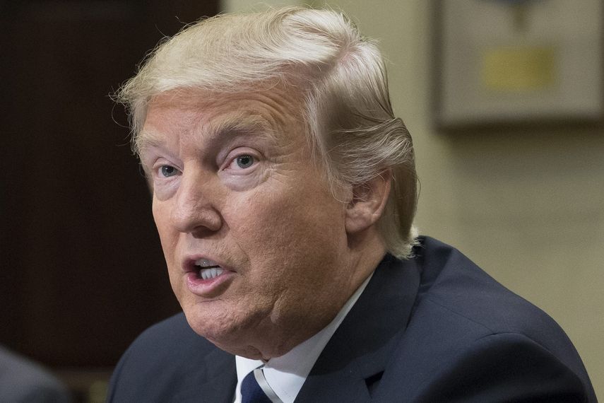 Donald Trump, presidente de los Estados Unidos.