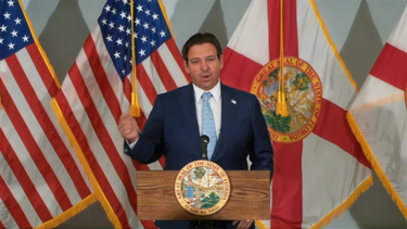 Ron DeSantis, gobernador de Florida.&nbsp;