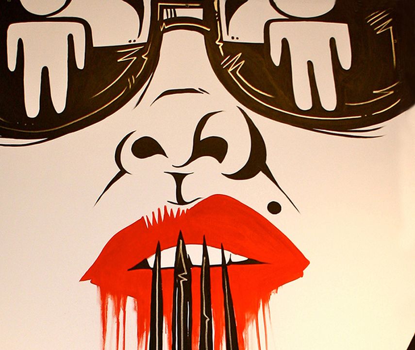 Vista parcial de una pieza de Ariel Cruz. (CORTESÍA)