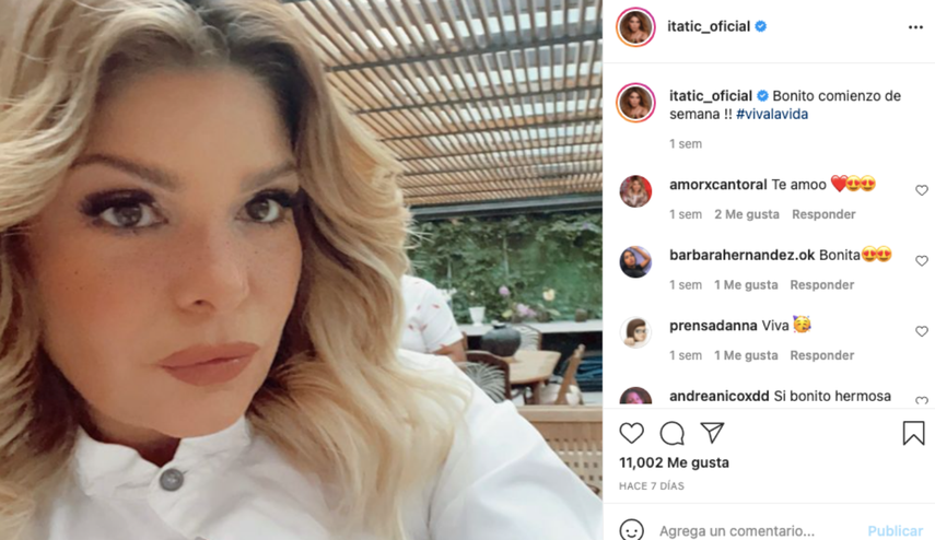 Itatí Cantoral.