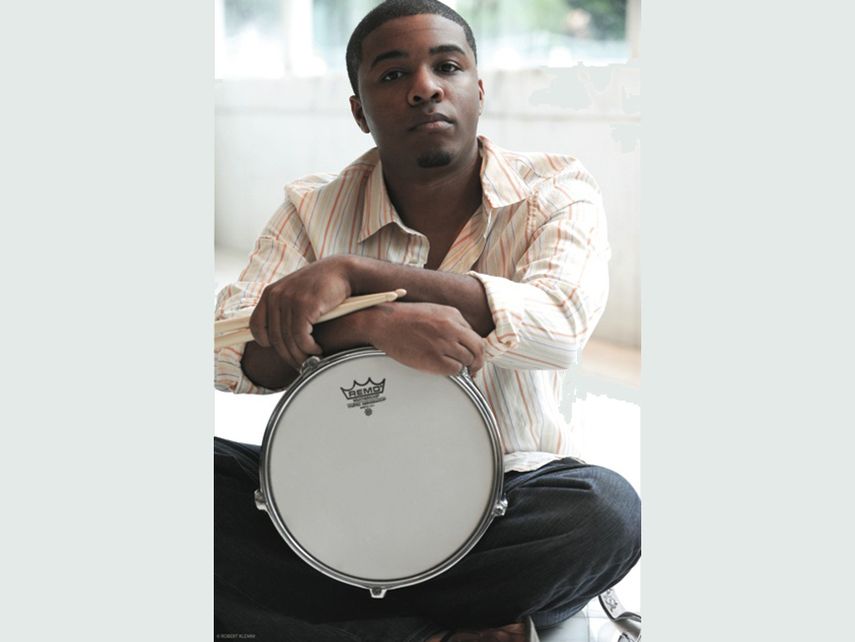 El percusionista Andrew Atkinson apuesta por el jazz y la música autóctona de su Jamaica natal. (CORTESÍA)
