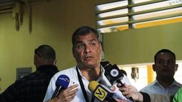 Rarael Correa, expresidente de Ecuador.