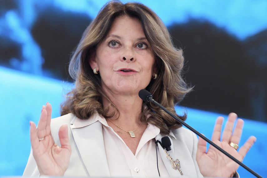 La vicepresidenta de Colombia, Marta Lucía Ramírez.