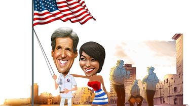 Diario las Américas | BANDERA YANQUI ONDEA EN LA HABANA