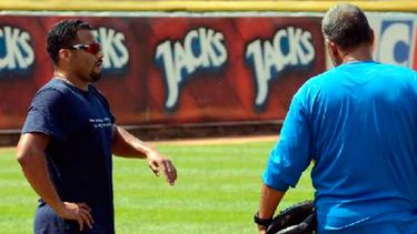 El jueves se sabrá el día del estreno de Santana en los playoffs del beisbol venezolano (cortesía Magallanes BBC)