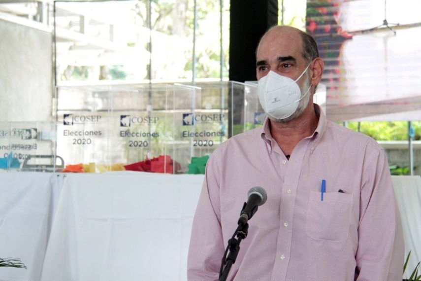 Michael Healy, nuevo director del Consejo Superior de la Empresa Privada (COSEP), en Nicaragua. La empresa privada mantuvo alianza con el régimen sandinista hasta hace dos años.