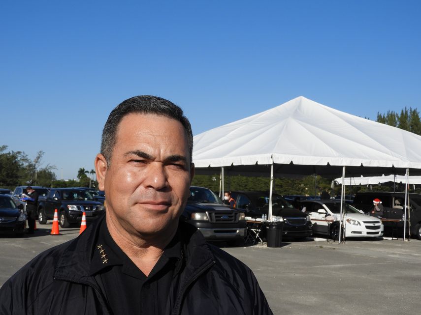 Sergio Velázquez, Jefe de Policía de Hialeah.&nbsp;