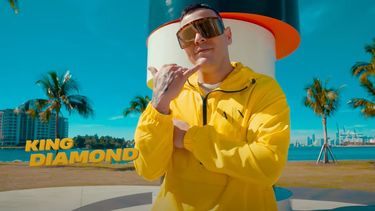 El artista urbano Chuchi Diamond.