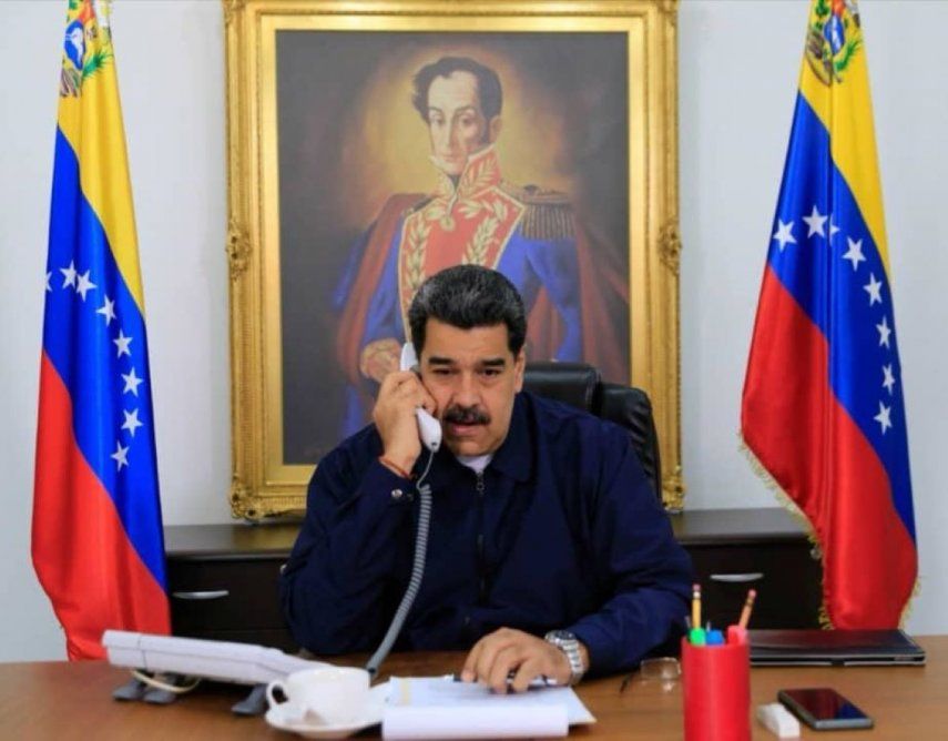 El dictador Nicolás Maduro