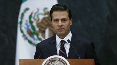 Enrique Peña Nieto, presidente de México.