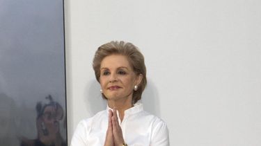 La diseñadora venezolana Carolina Herrera.&nbsp;