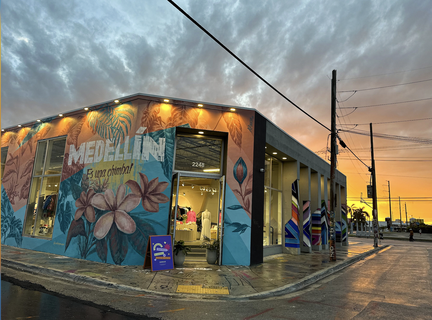 Sede de la tienda Wanitta en Medellín, Colombia.