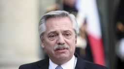 El expresidente argentino Alberto Fernández.